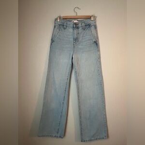 Zara High Rise Trouser Jeans, 26/2